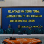 Pelantikan Dan Serah Terima Jabatan Ketua TP.PKK Kecamatan Mojogedang Dan Jenawi