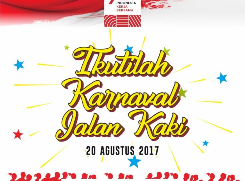 poster ikuti karnaval jalan