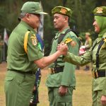 Jambore Satlinmas di Camping Ground Tawangmangu