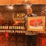 Penerimaan Penghargaan KIP Award 2019 Kategori Badan Publik Pemerintah Kabupaten/Kota