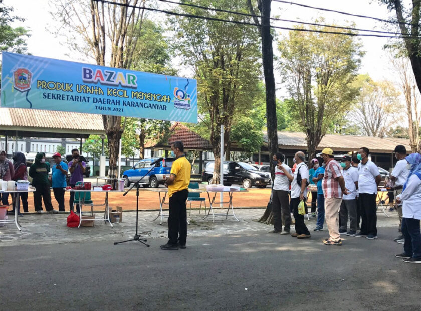 Sambutan Pengarahan oleh Sekda Karanganyar Bapak Drs. Sutarno M.Si