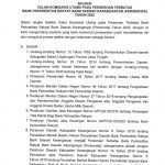 Seleksi Calon Komisaris Utama Pada Perseroan Terbatas Bank Pengkreditan Rakyat Bank Daerah Karanganyar (PERSERODA) Tahun 2022