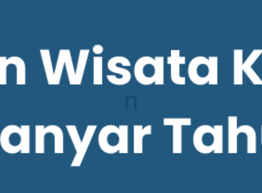 INFOGRAFIS PARIWISATA